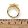 Brass Cuff Rings for Women RJEW-U041-20G-5