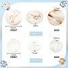 Natural Freshwater Shell Pendant Sets SHEL-PH0001-54-2