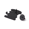 Cat with Word Alloy Brooch for Backpack Clothes JEWB-M024-02B-C-3