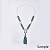 Dyed Natural Druzy Quartz Chandelier Components Links LS-RB-Q215-011G-3