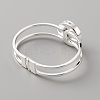 Brass Double-Wire Hinged Bangle Making MAK-WH0001-03-2