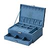 Velvet & Wood Jewelry Boxes VBOX-I001-04D-3
