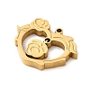 Ion Plating(IP) 304 Stainless Steel Charms STAS-Q301-33G-2