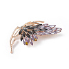 Rhinestone Butterfly Brooch Pin X1-JEWB-P016-03LG-02-3