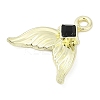 Golden Alloy Pendants PALLOY-R151-50G-03-2