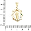 Religion Brass Pave Cubic Zirconia Pendants CU-CBA83A6-01A-G01-3