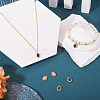 4Pcs 4 Colors Brass Micro Pave Cubic Zirconia Pendants KK-TA0002-58-7