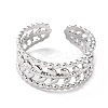 Tarnish Resistant 304 Stainless Steel Finger Rings RJEW-L102-27P-2