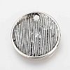 Tibetan Style Alloy Pendants TIBEP-Q078-23AS-NR-5