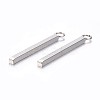 Tarnish Resistant 304 Stainless Steel Pendants STAS-P186-05P-43mm-2