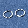 Brass Closed Jump Rings KK-CBA1A60-06B-S-2