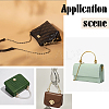 24 Sets 3 Colors Aluminum Alloy Bag Hanger D Buckles FIND-WR0003-74-4