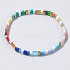 Bohemian Style Glass Seed Beaded Stretch Bracelets for Women Men ZJ1483-8-1