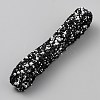 Resin Rhinestone with Plastic Imitation Pearl Beaded Trim DIY-WH0671-030B-2