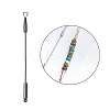 201 Stainless Steel Beadable Double Head Cuticle Pusher Nail Tools STAS-R161-01B-2