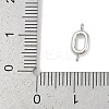 304 Stainless Steel Letter Connector Charms STAS-M108-01P-15-3