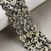 Natural Dalmatian Jasper Beads Strands G-M403-A31-03-1