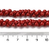 Dyed Synthetic Coral Beads Strands CORA-P010-04B-4