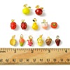 13Pcs 13 Styles Alloy Enamel Pendants FIND-FS0002-40-5