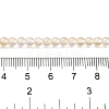 Transparent Electroplate Glass Beads Strands GLAA-T032-T4mm-C11-4