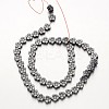 Non-magnetic Synthetic Hematite Beads Strands G-F300-07-09-2