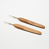 Bamboo Handle Iron Crochet Hook Needles TOOL-R034-1.25mm-1