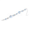 Glass and Acrylic and Imitation Pearl and Rhinestone Beads Strands MAK-T011-06G-1