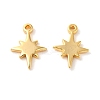 Brass Charms X-KK-F087-01G-01-1