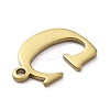 PVD Vacuum Plating  304 Stainless Steel Charms STAS-H112-G-AB-3