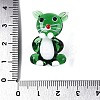 Handmade Lampwork Cat Figurine Display Decorations LAMP-N034-26D-4
