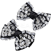 Bowknot Non-woven Fabrics Shoe Decoration FIND-WH0139-290A-1