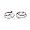 Non-Tarnish 201 Stainless Steel Charms LS-STAS-G281-01P-02-2