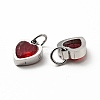 304 Stainless Steel Pendants STAS-D189-06P-12-3