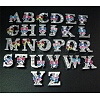 Zinc Alloy Slide Charms ALRI-WH0006-02P-1