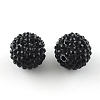 Resin Rhinestone Beads RESI-S315-10x12-01-1