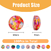 Glass Cabochons GLAA-DC0001-47-2