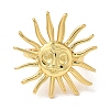 Rack Plating Brass Cuff Rings for Women RJEW-G325-04C-G-2