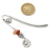 Alloy Hook Bookmarks AJEW-JK00351-3