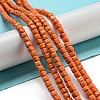 Natural Agate Beads Strands G-M422-A01-02T-5