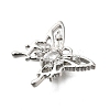 Brass Micro Pave Cubic Zirconia Charms KK-Q048-04P-2