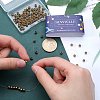 100Pcs Ion Plating(IP) 202 Stainless Steel Rondelle Spacer Beads STAS-SC0006-90-3