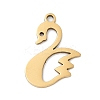 201 Stainless Steel Pendants STAS-F316-32D-G-1