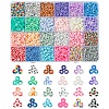 168G 24 Styles Handmade Polymer Clay Beads CLAY-FS0001-38-1