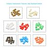 8000Pcs 8 Colors Handmade Polymer Clay Sprinkle Beads CLAY-YW0001-13C-2