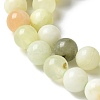Natural New Jade Beads Strands G-F591-16-8MM-6