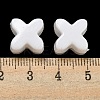 Opaque Acrylic European Beads SACR-L007-033A-3