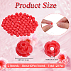 2 Strands Synthetic Coral Carved Beads Strands CORA-PA0001-01-2