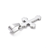 Non-Tarnish 304 Stainless Steel Pendants LS-STAS-L216-33P-2