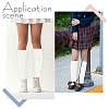 Acrylic Fibers Leg Sleeves AJEW-WH20072-16B-4