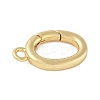 Brass Spring Gate Ring KK-L245-04G-01-2